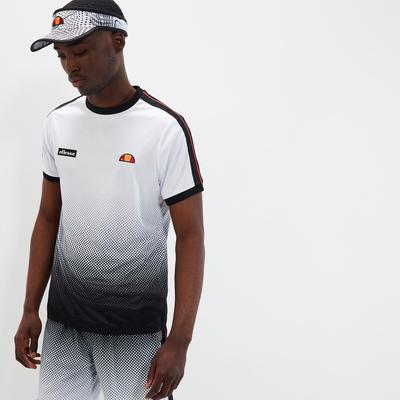 Ellesse Mens Parallel Tee - White/Black - main image