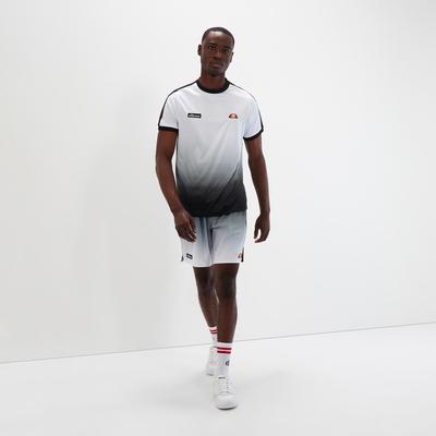 Ellesse Mens Parallel Tee - White/Black - main image