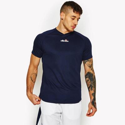 Ellesse Mens Osprey Poly T-Shirt - Peacoat Navy - main image