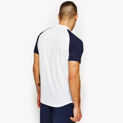Ellesse Mens Hawk Poly Polo - White/Peacoat Navy - main image