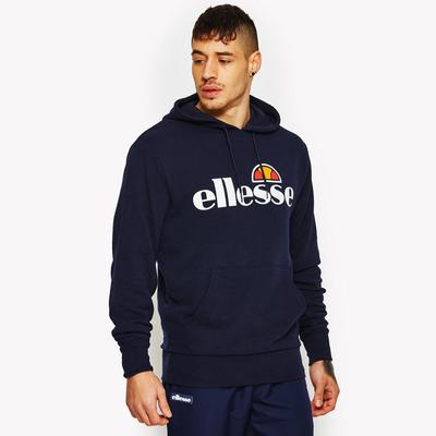 Ellesse Mens Spumoni Hoodie - Peacoat Navy - main image