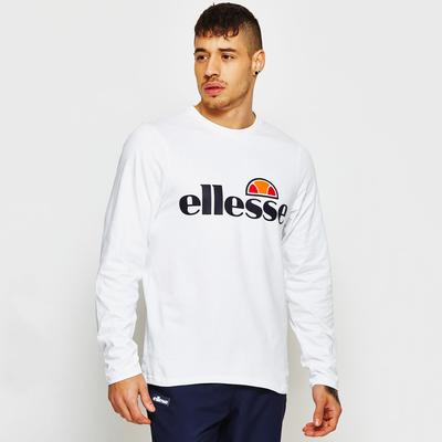 Ellesse Mens Tournamo Long Sleeve Top - White - main image