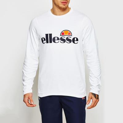 Ellesse Mens Tournamo Long Sleeve Top - White - main image