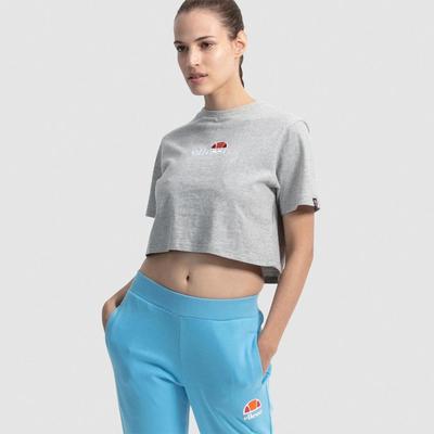 Ellesse Womens Fireball Tee - Grey Marl - main image