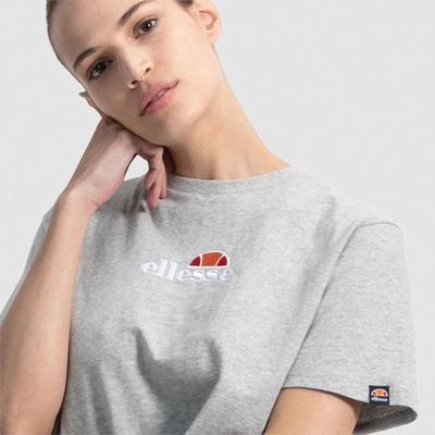 Ellesse Womens Fireball Tee - Grey Marl - main image