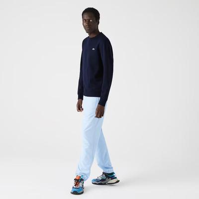 Lacoste Mens Fleece Sweatshirt - Navy Blue - main image