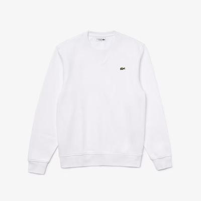 Lacoste Mens Fleece Sweatshirt - White - main image