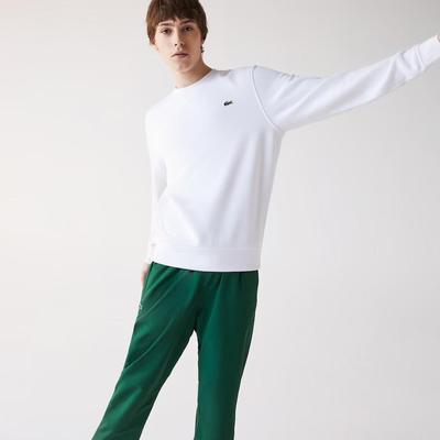 Lacoste Mens Fleece Sweatshirt - White - main image