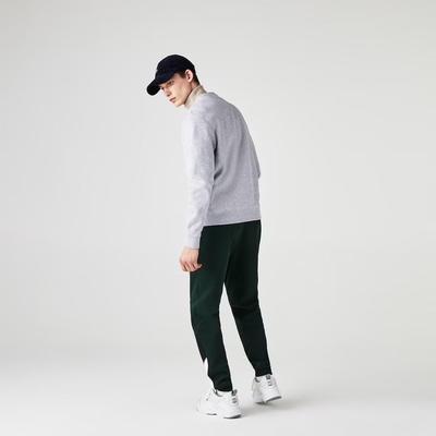 Lacoste Mens Fleece Sweatshirt - Light Grey - main image