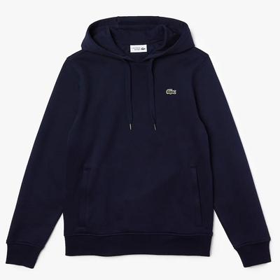 Lacoste Mens Sport Fleece Hoodie - Navy Blue - main image