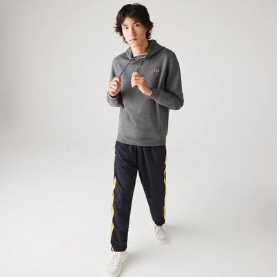 Lacoste Mens Sport Fleece Hoodie - Dark Grey - main image
