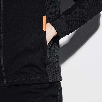 Lacoste Sport Mens Hooded Mesh Effect Sweatshirt - Black - main image