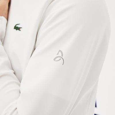 Lacoste Mens Djokovic Zip Jacket - White