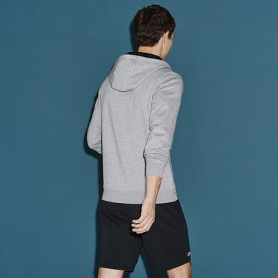 Lacoste Sport Mens Hooded Sweatshirt - Silver Chine - main image