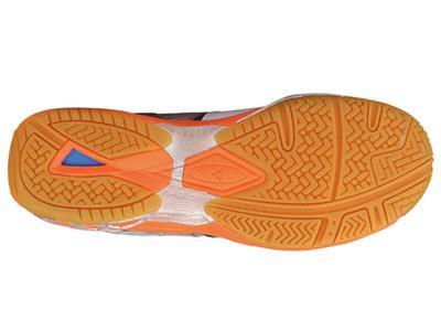Victor Mens SH 910 Indoor Court Shoes - White/Orange/Black - main image