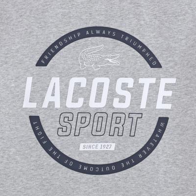 Lacoste Sport Mens Sweatshirt - Silver/Navy - main image