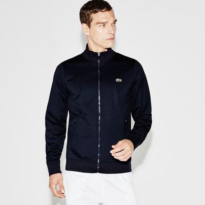 Lacoste Mens Zippered Sweatshirt - Navy - main image