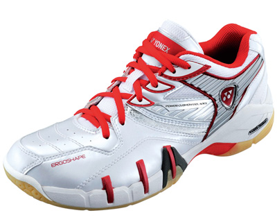 Yonex SHB 102LX Womens Badminton Shoes - White/Red - main image