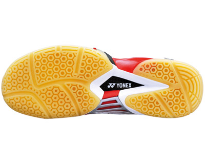 Yonex SHB 102LX Womens Badminton Shoes - White/Red - main image
