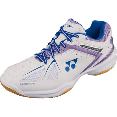 Yonex Womens Power Cushion SHB 35 Badminton Shoes - White/Lavender - main image