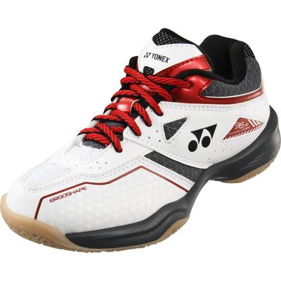 Yonex Mens Power Cushion 36 Badminton Shoes - Red/White - main image