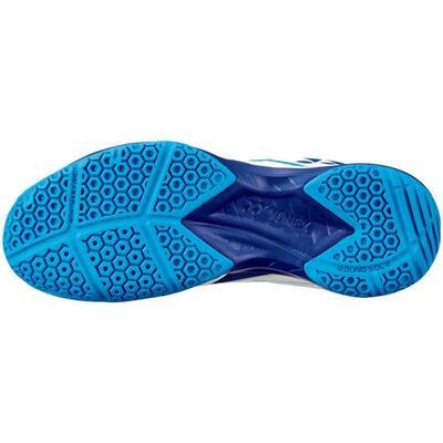 Yonex Womens Power Cushion 39 Badminton Shoes - White / Blue