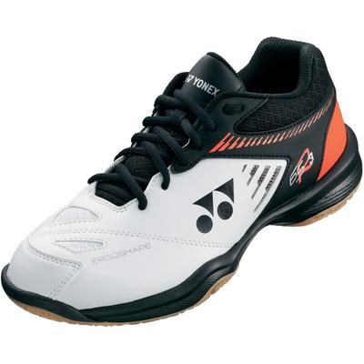 Yonex Mens Power Cushion 65 R 3 Badminton Shoes - White/Orange - main image