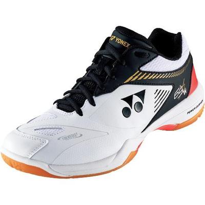 Yonex Mens Power Cushion 65 X 2 Wide Badminton Shoes - White/Black - main image