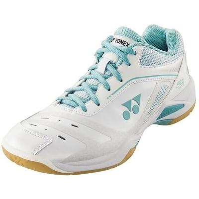 Yonex Womens Power Cushion 65 X Badminton Shoes - White/Mint
