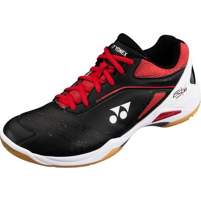 Yonex Mens Power Cushion 65 X Badminton Shoes - Black/Red - main image
