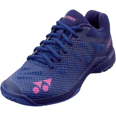 Yonex Womens Aerus 3 Badminton Shoes - Navy Blue - main image