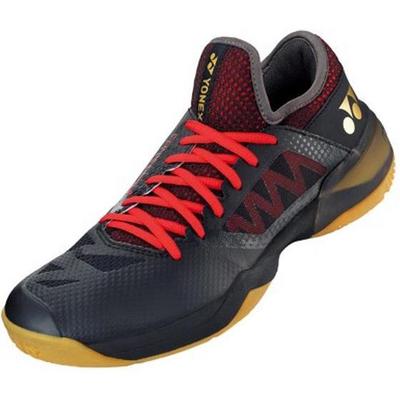 Yonex Mens Power Cushion Comfort Z 2 Badminton Shoes - Black/Red - main image