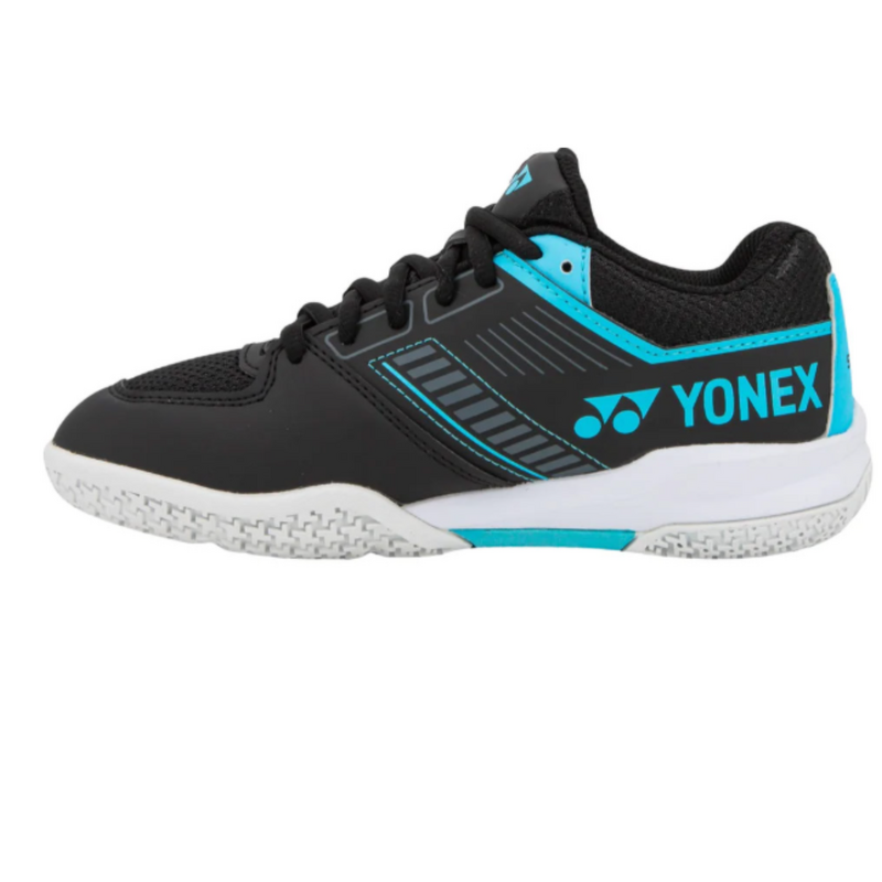 Yonex Kids Strider Flow Junior Lace Badminton Shoes (Black-Blue) - main image