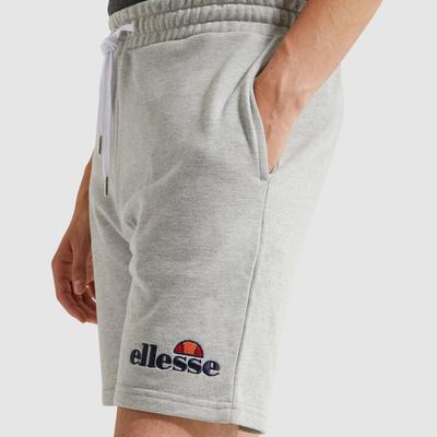 Ellesse Mens Silvan Fleece  Shorts - Grey Marl - main image