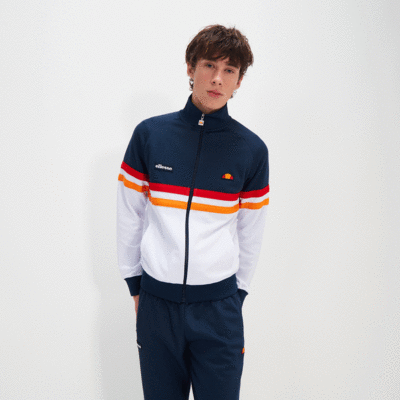 Ellesse Mens Rimini Track Top - Navy/White - main image