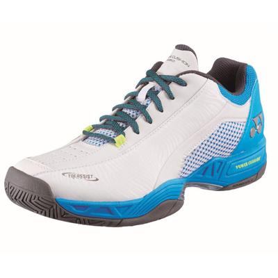 Yonex Mens SHT-DURABLE 3 All-Court Tennis Shoes - White/Sky Blue - main image