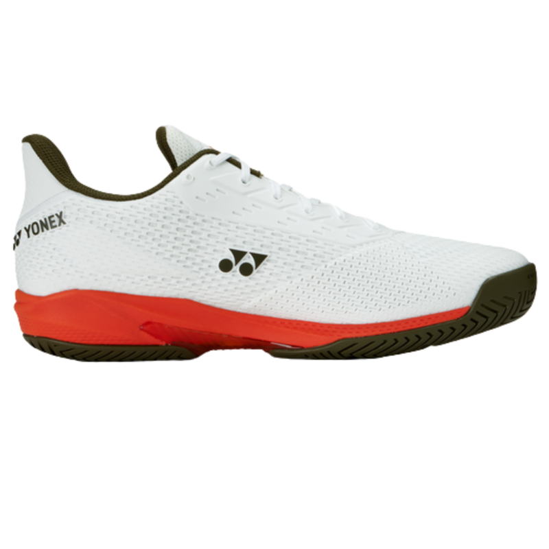 Yonex Womens AD Accel Tennis Shoes - White/Orange - main image