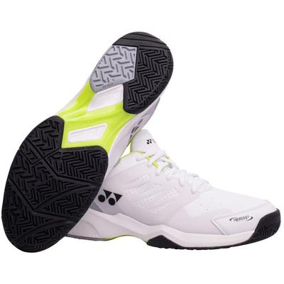 Yonex Mens Lumio 3 Tennis Shoes - White/Lime - main image