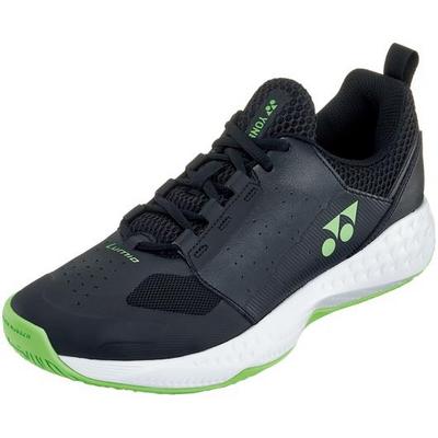 Yonex Mens Lumio 4 Tennis Shoes - Black/Lime Green - main image