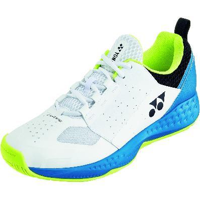 Yonex Mens Lumio 4 Tennis Shoes - White/Ocean Blue - main image