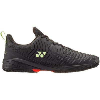 Yonex Mens Sonicage 3 Tennis Shoes - Black/Lime - main image