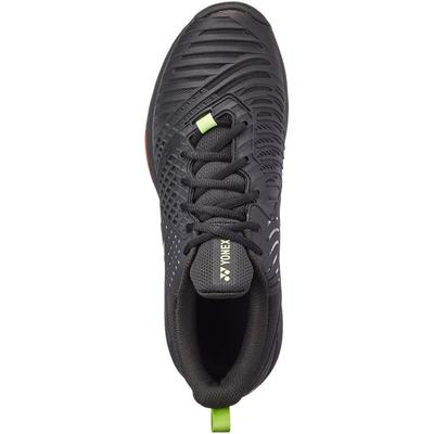 Yonex Mens Sonicage 3 Tennis Shoes - Black/Lime - main image