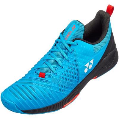 Yonex Mens Sonicage 3 Wide Tennis Shoes - Blue/Black - main image