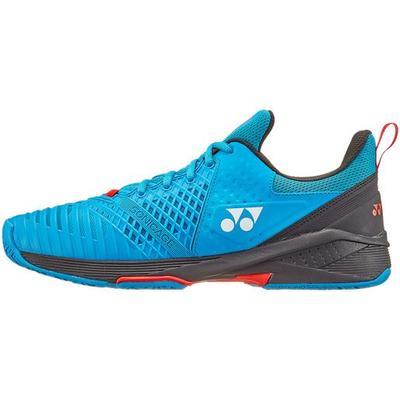 Yonex Mens Sonicage 3 Wide Tennis Shoes - Blue/Black - main image