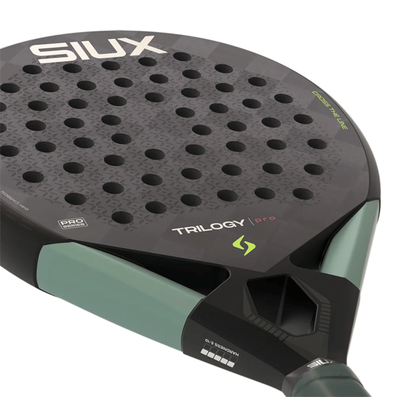 Siux Trilogy Pro Padel Racket 26 - Noir Fog - main image