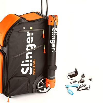 Slinger Battery Powered Pickleball Ball Machine Pack - Orange - main image