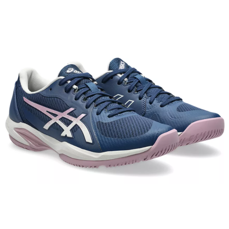 Asics Womens Solution Swift FF 2 Tennis Shoes - Independence Blue/Taro Purple - main image