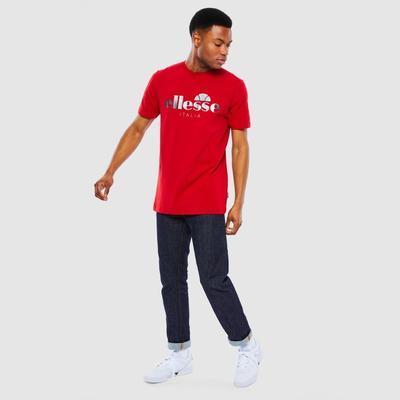 Ellesse Mens Lucchese Tee - Red - main image