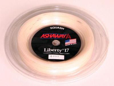Ashaway Liberty 17 Strings - White (110m Reel)