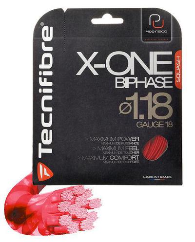 Tecnifibre X-One Biphase 1.18mm Squash String Set - Choose Colour
